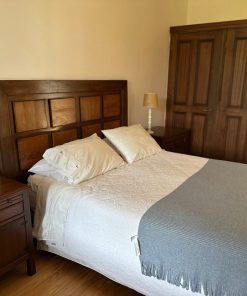 Respaldo 2 plazas con veladores Lingue y encina