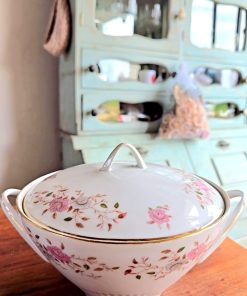 Sopera de porcelana Checoslovaca Edia D.F