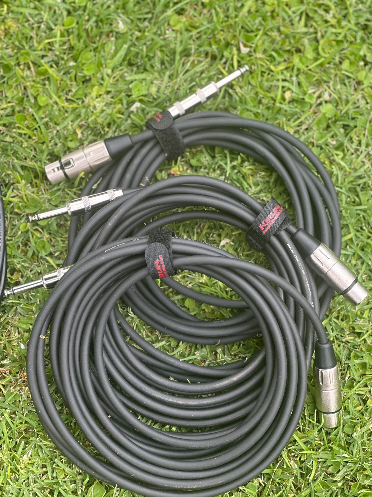 Cable de Microfono Mekse y 3 cables de instrumento Kirlin - Imagen 4