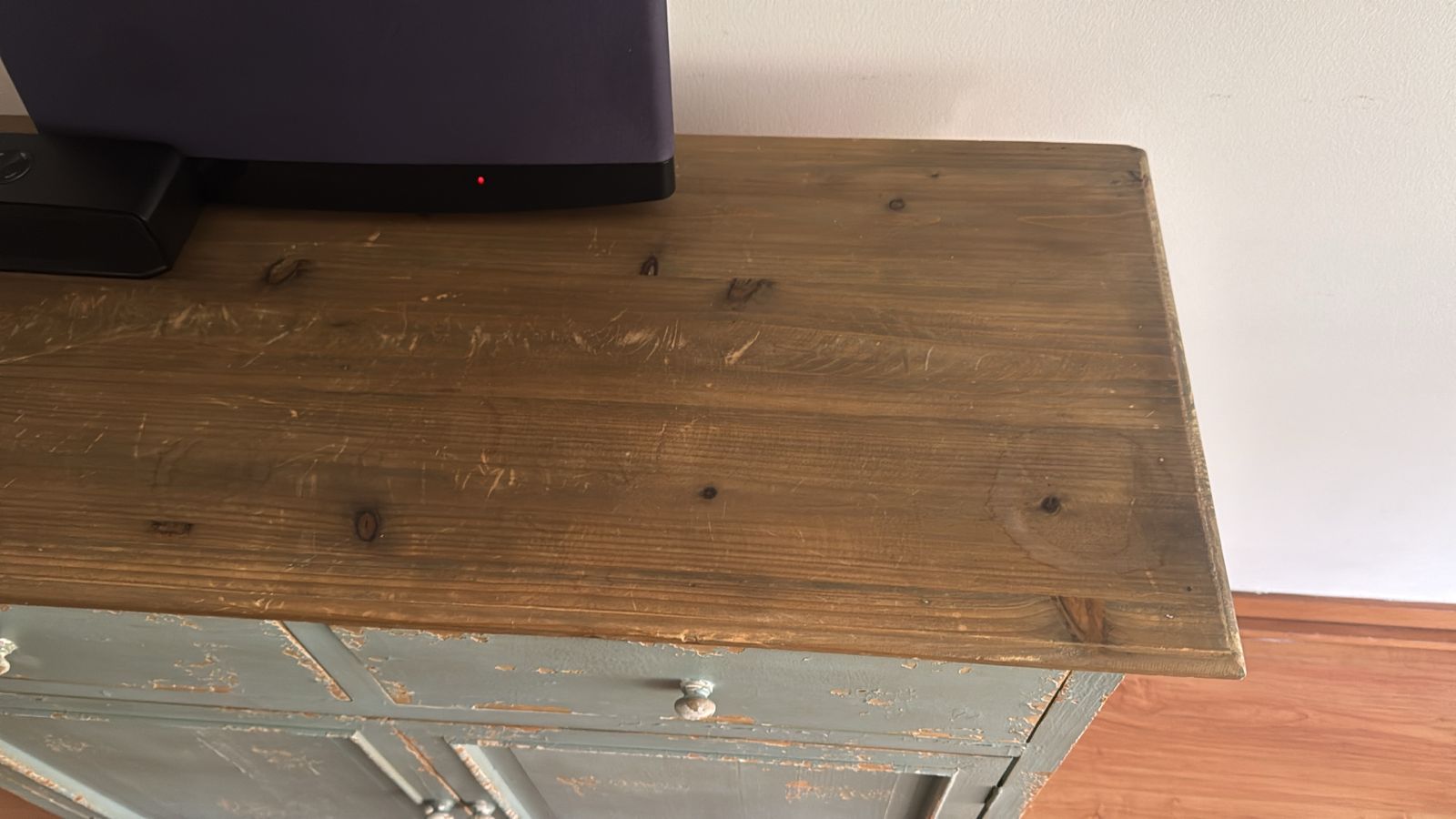 Buffet alacena 2 cajones estilo campesino - Imagen 2