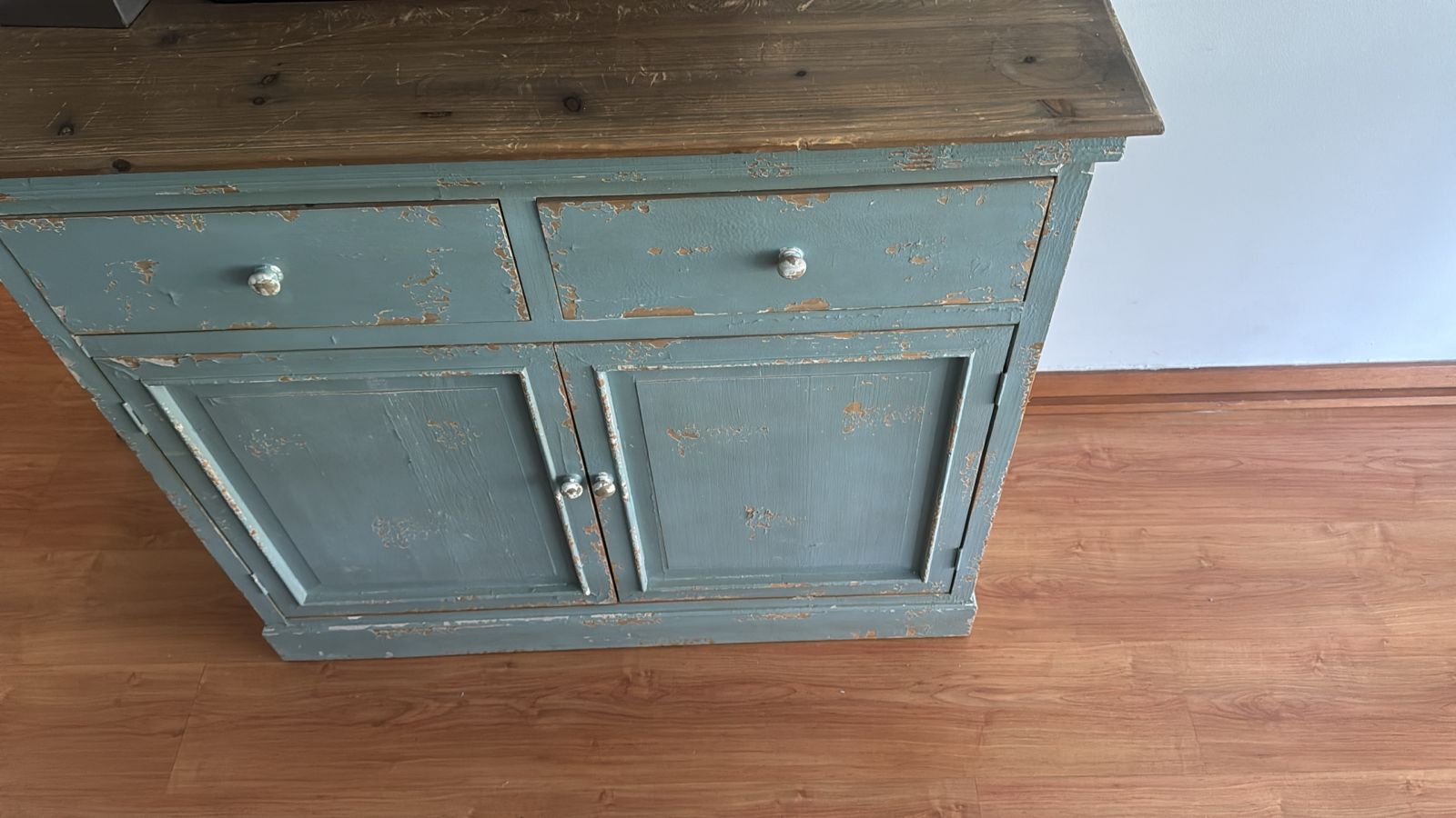 Buffet alacena 2 cajones estilo campesino - Imagen 5