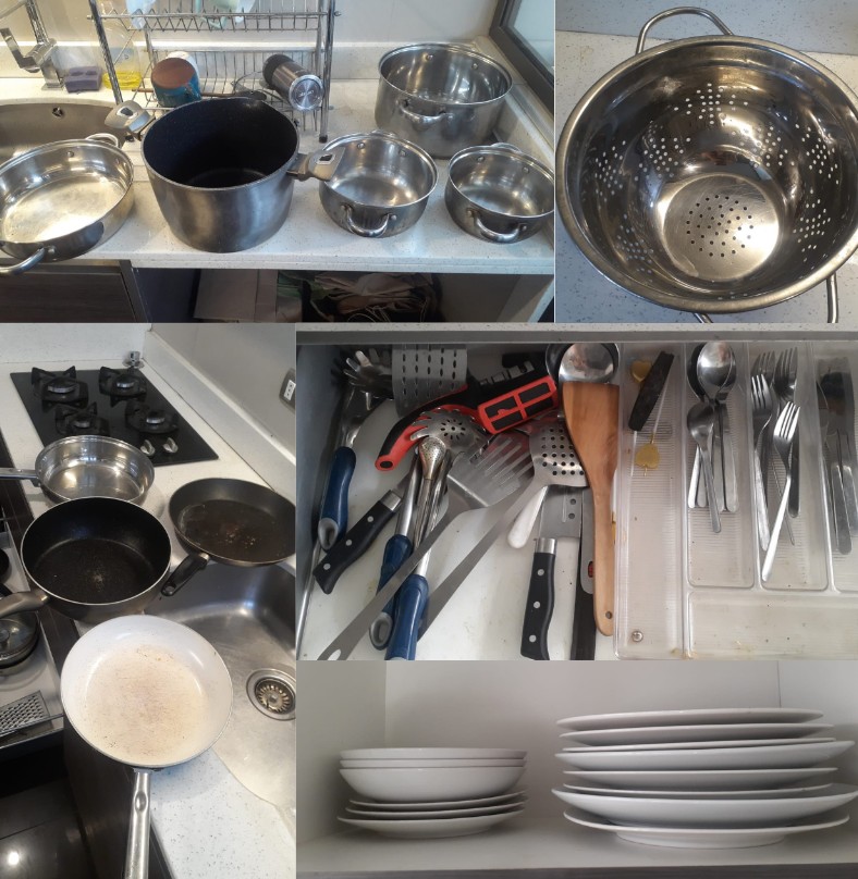 Set de ollas, sartenes y servicios cocina