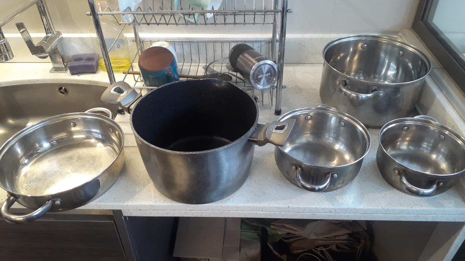 Set de ollas, sartenes y servicios cocina - Imagen 2