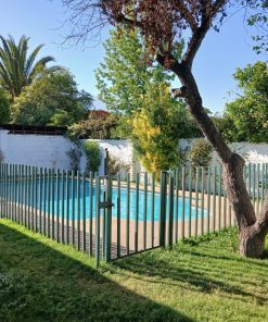 Reja de piscina con alarma magna latch