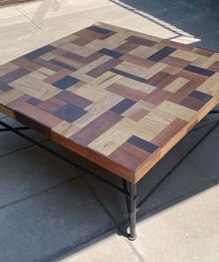 Mesa de centro Patchwork madera nativa