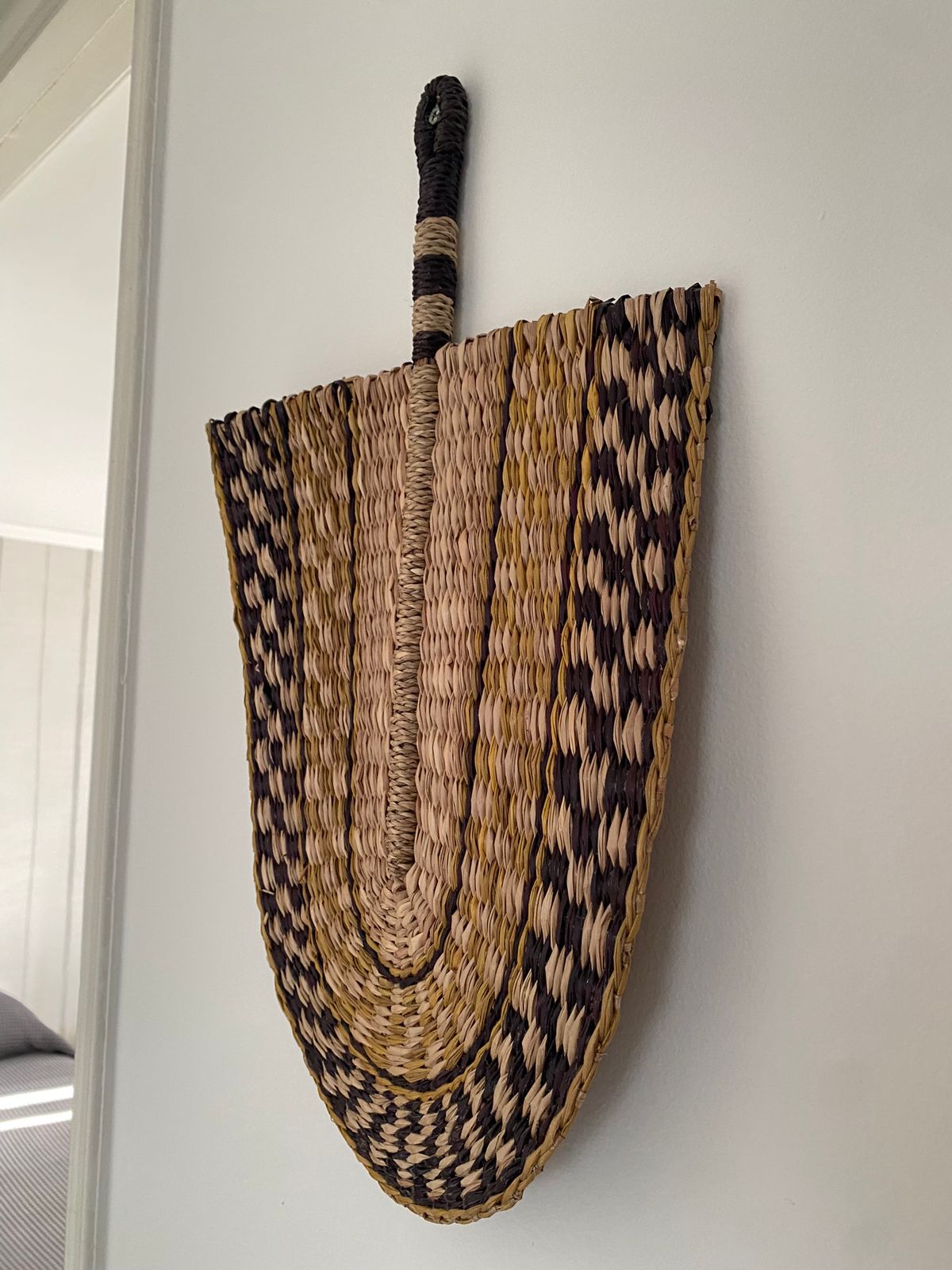 Set 5 adornos tejidos fibra natural Amoble - Imagen 4