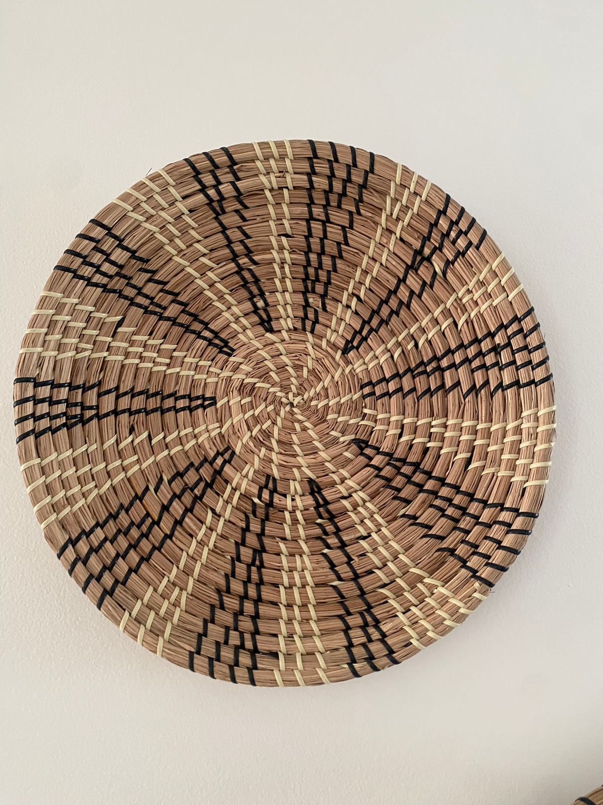 Set 5 adornos tejidos fibra natural Amoble - Imagen 7