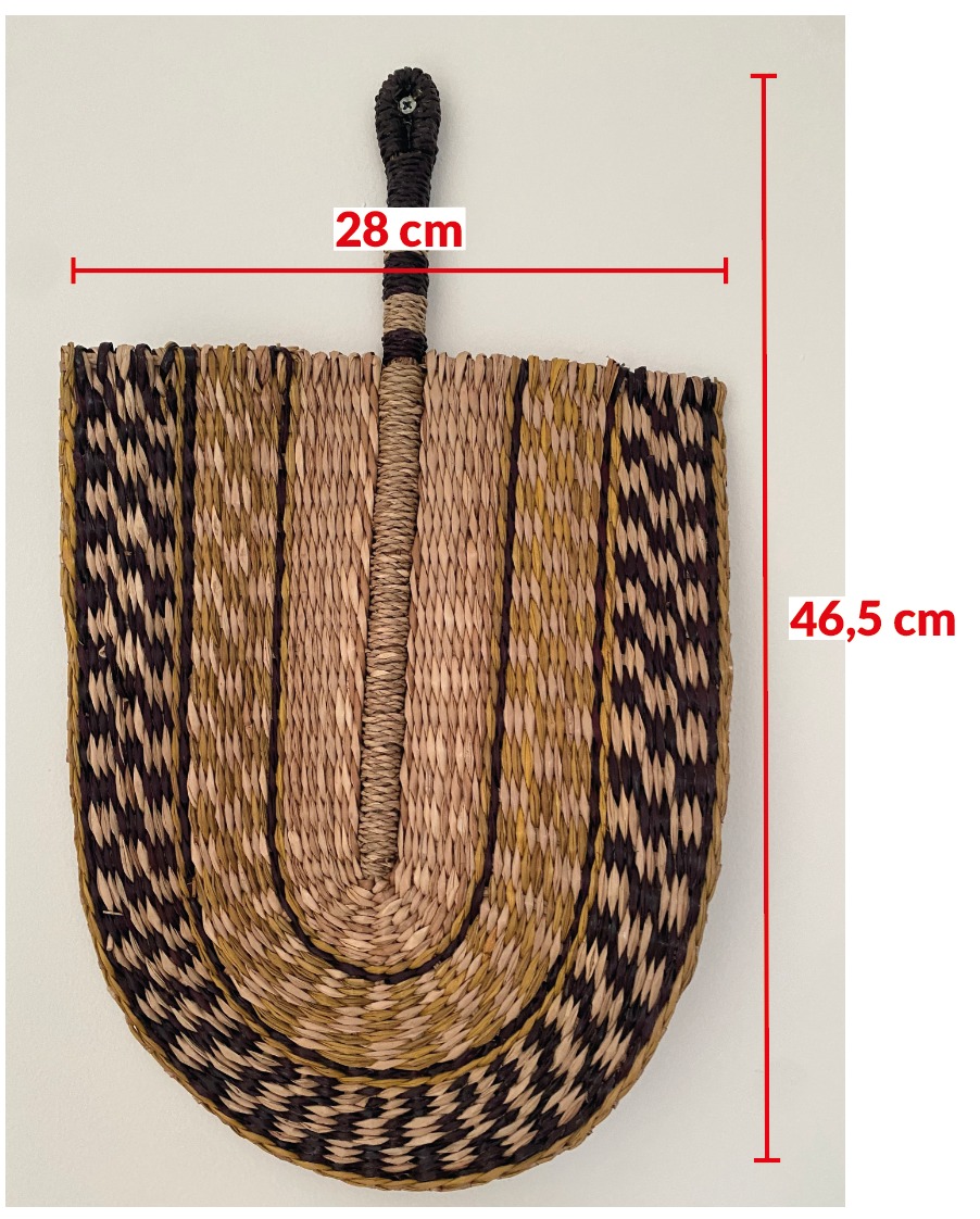 Set 5 adornos tejidos fibra natural Amoble - Imagen 12