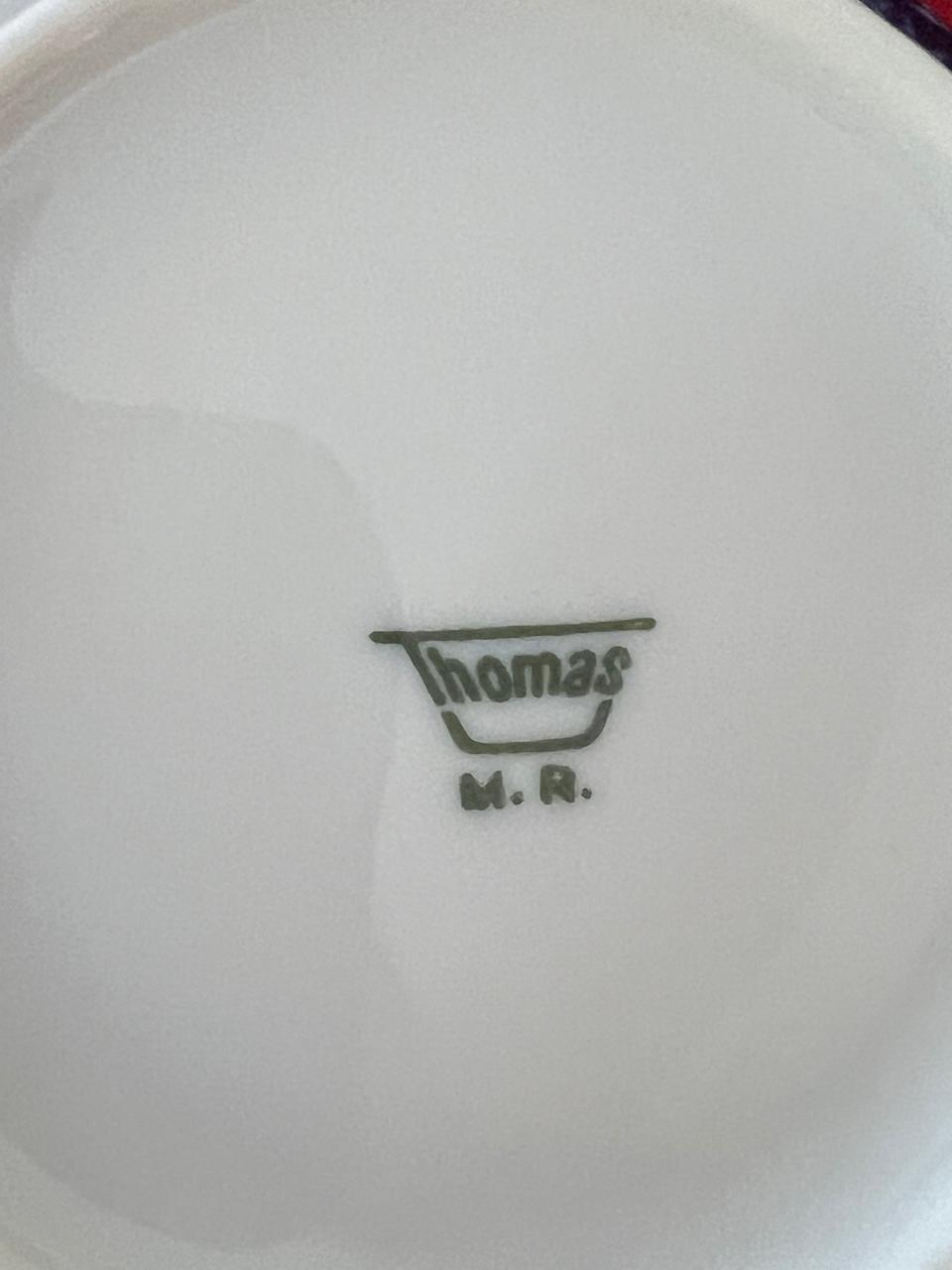 Juego de 4 tazas consomé Thomas Rosenthal Rotunda Kobaltblau - Imagen 4