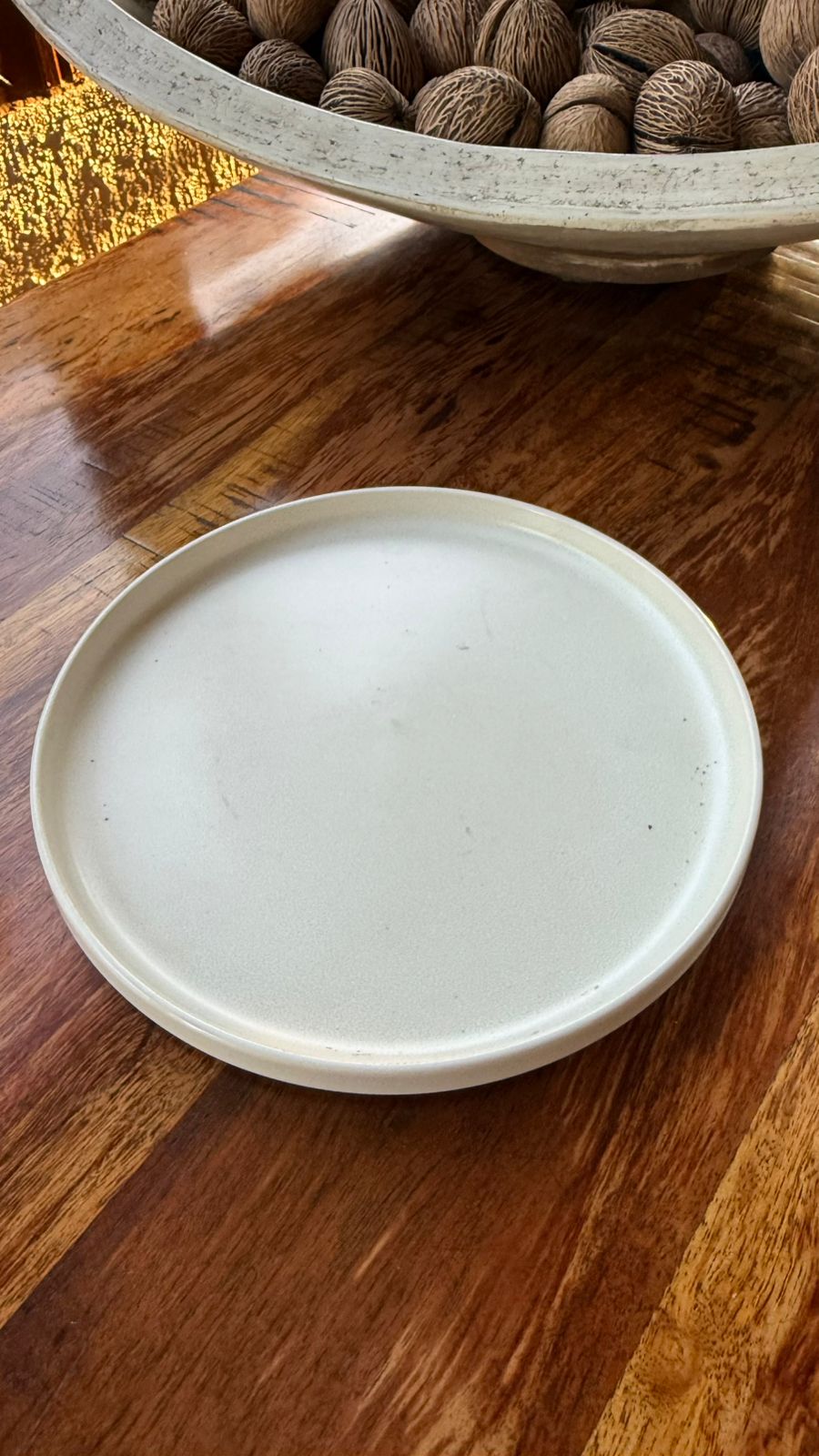 Set de 4 velas aromáticas con bandeja cerámica - Imagen 2