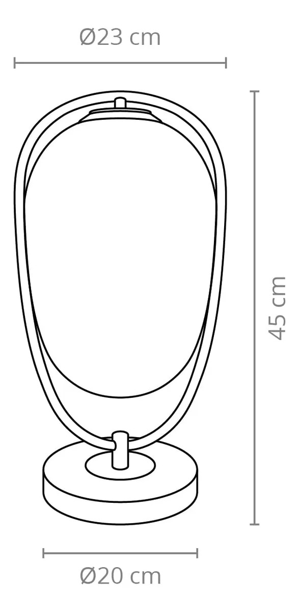 Par de lámparas mesa Siena Led Studio - Imagen 5
