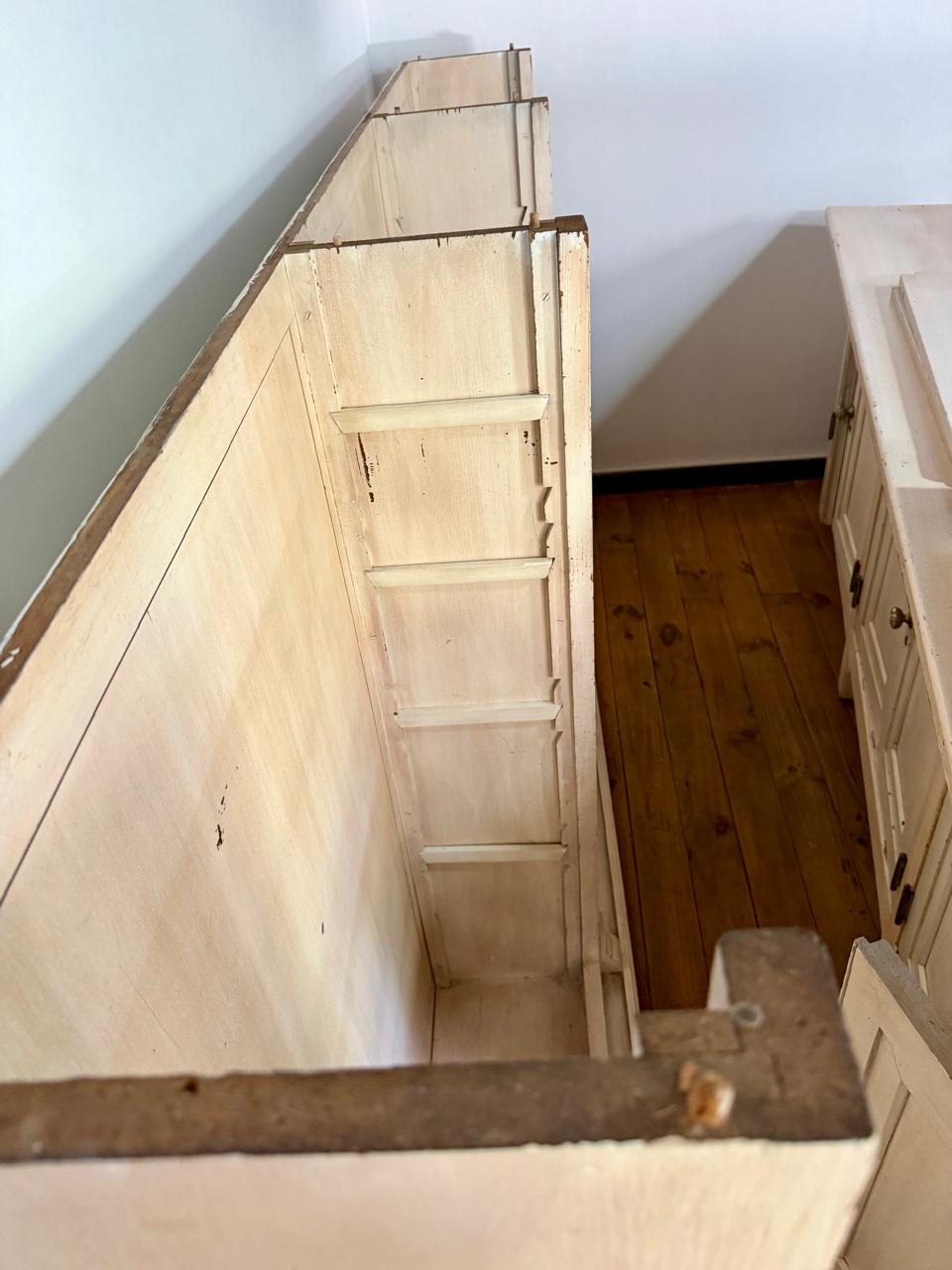 Mueble alacena biblioteca vintage - Imagen 3