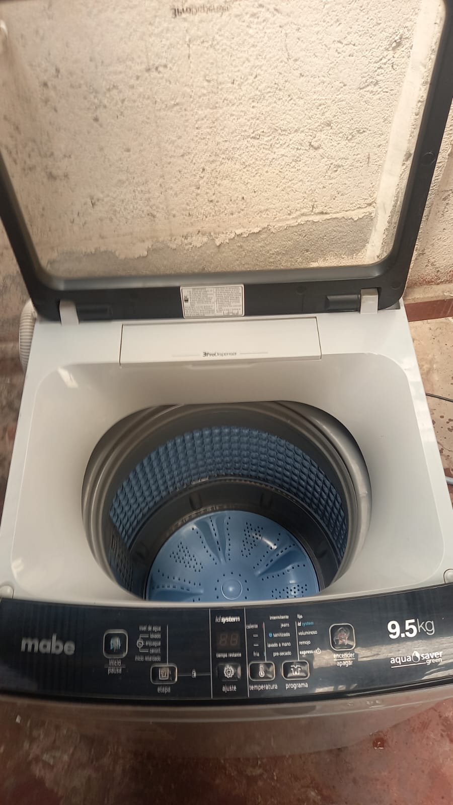 Lavadora carga superior Mabe 9.5 kg - Imagen 6
