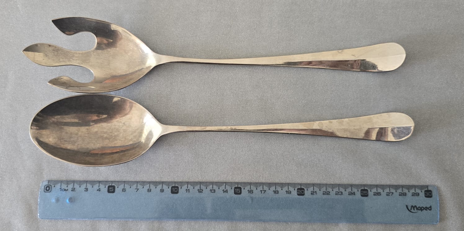 Set cubiertos para ensalada Plaque - Imagen 2