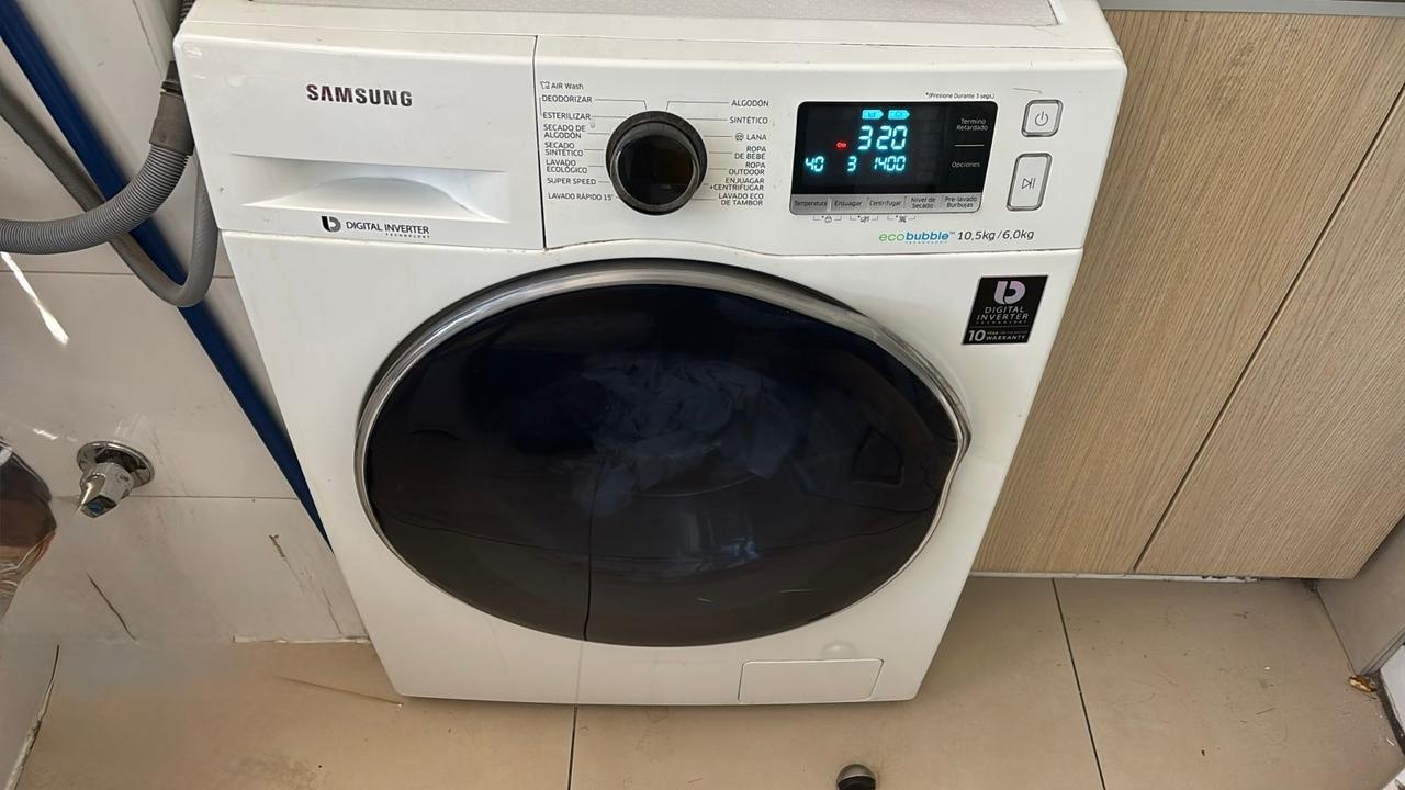Lavadora secadora Samsung 10,5 / 6 kg Eco Bubble - Imagen 4