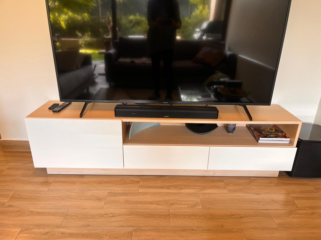 Rack TV Blom Muebles bicolor - Imagen 3