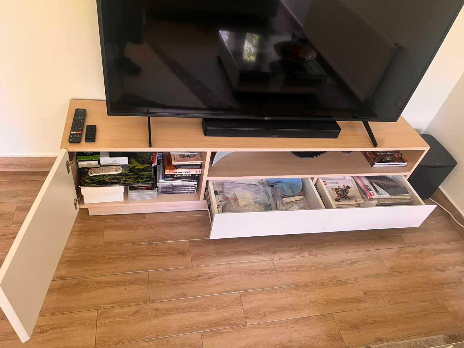 Rack TV Blom Muebles bicolor - Imagen 4