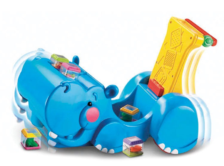 Andador Hipopótamos Peek a blocks Fisher Price - Imagen 4