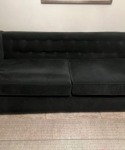 Sofá 3 cuerpos marengo afelpado