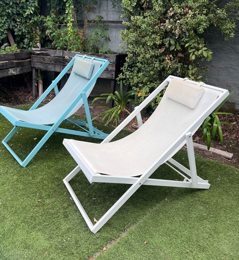 Reposera Steven Amoblé aluminio pintura mate