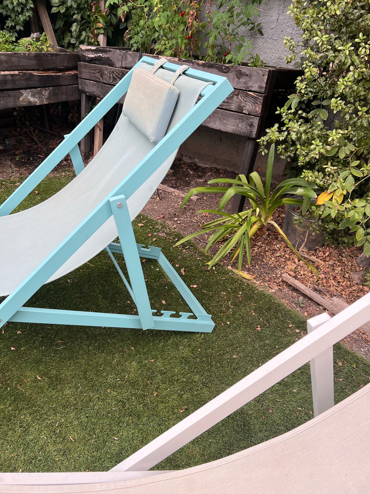 Reposera Steven Amoblé aluminio pintura mate - Imagen 2