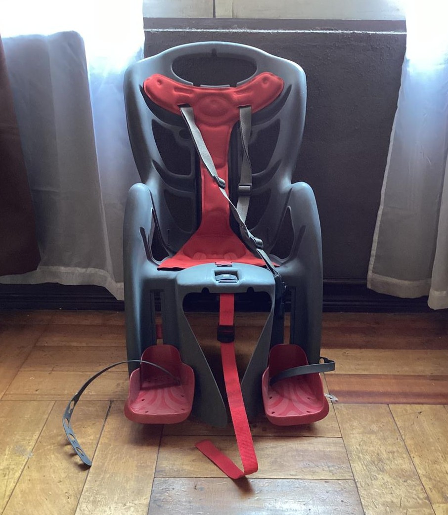 Silla porta bebé para bicicleta Frame System Pepe