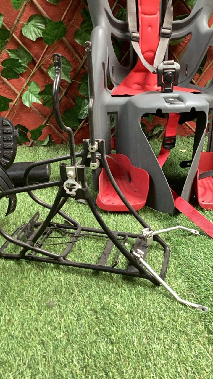 Silla porta bebé para bicicleta Frame System Pepe - Imagen 4