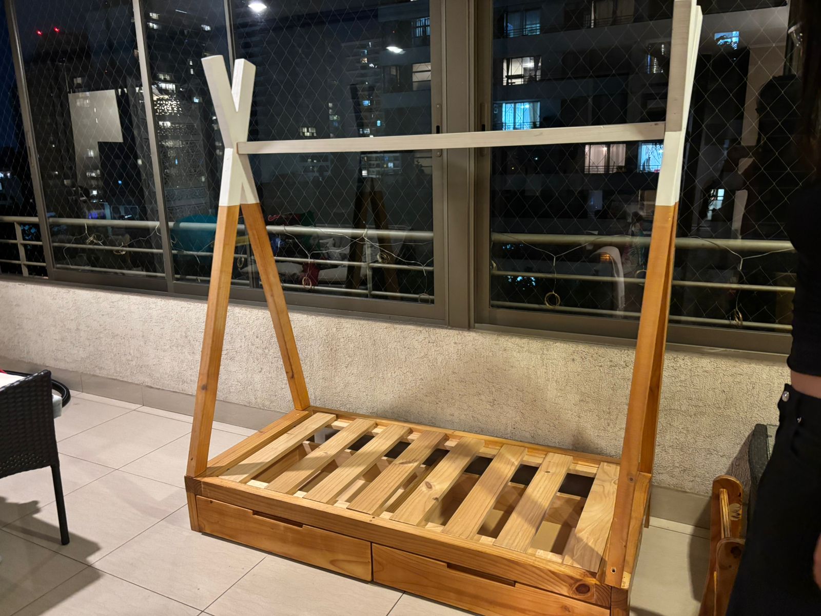 Cama transición con colchón estilo nórdico - Imagen 2