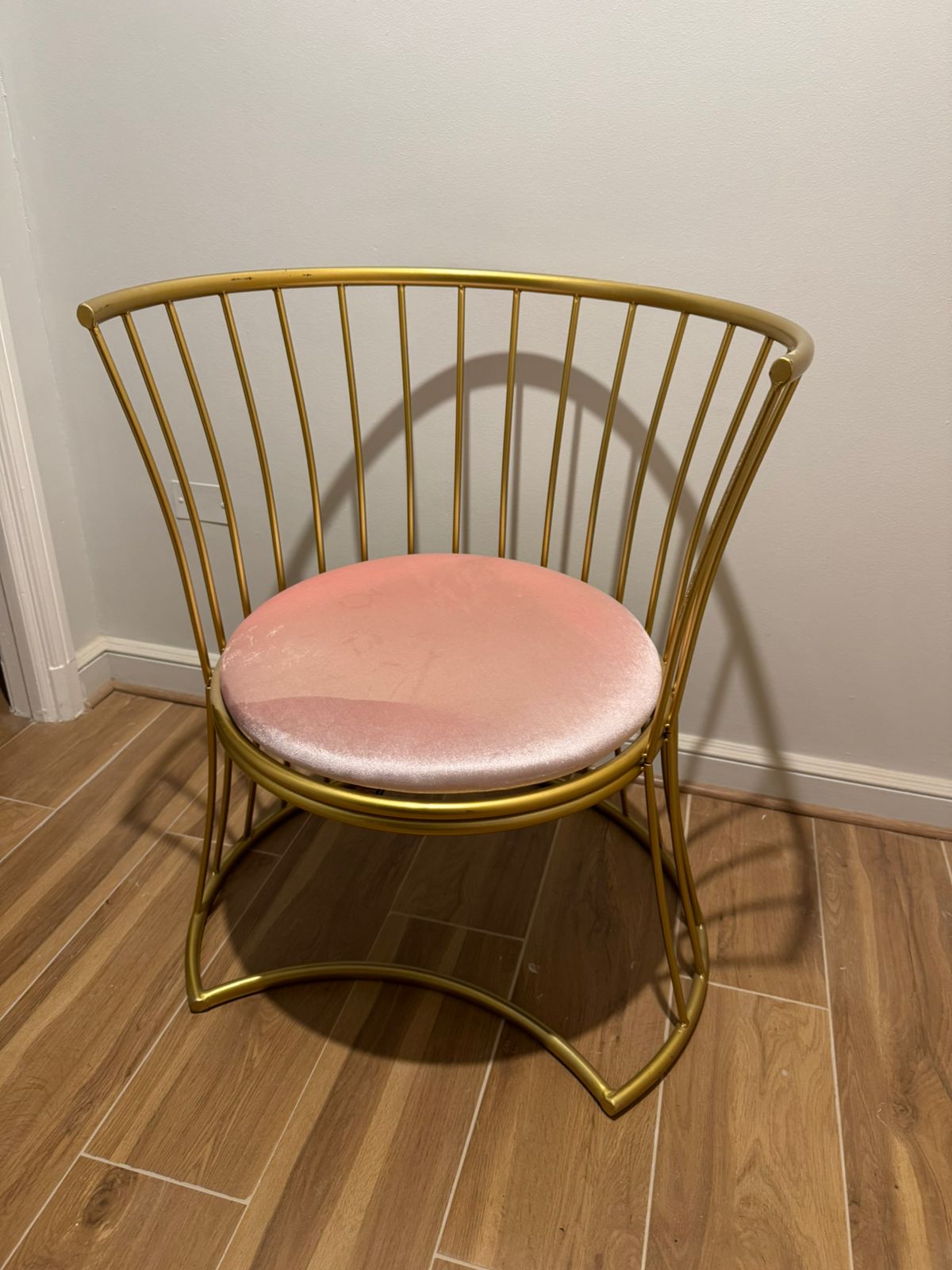 Sitial mid Steel dorado afelpado - Imagen 2