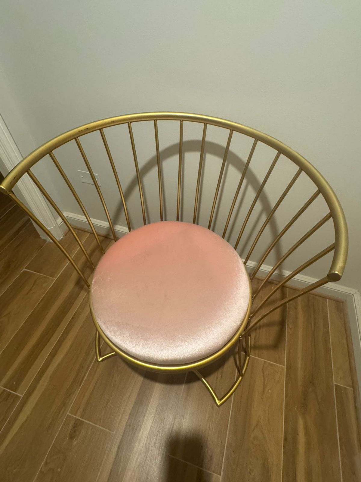 Sitial mid Steel dorado afelpado - Imagen 4