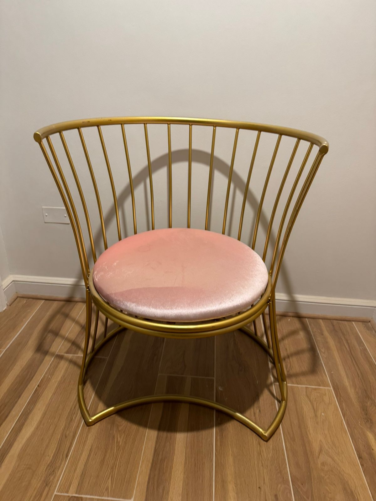 Sitial mid Steel dorado afelpado - Imagen 5