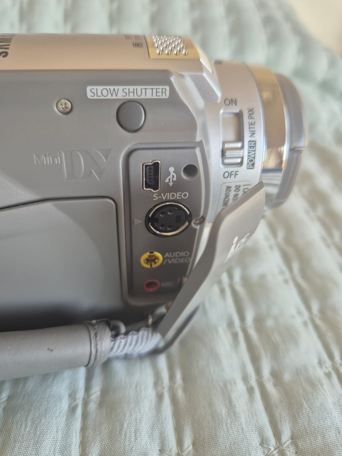 Cámara de video Samsung antigua - Imagen 8