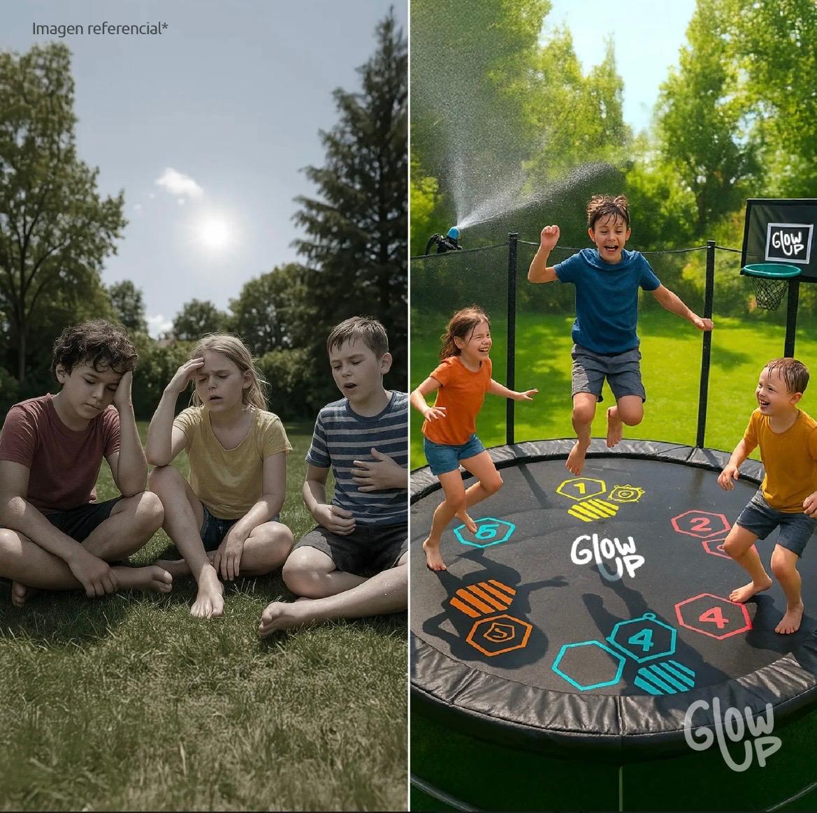 Cama elástica saltarina Glow Up - Imagen 7