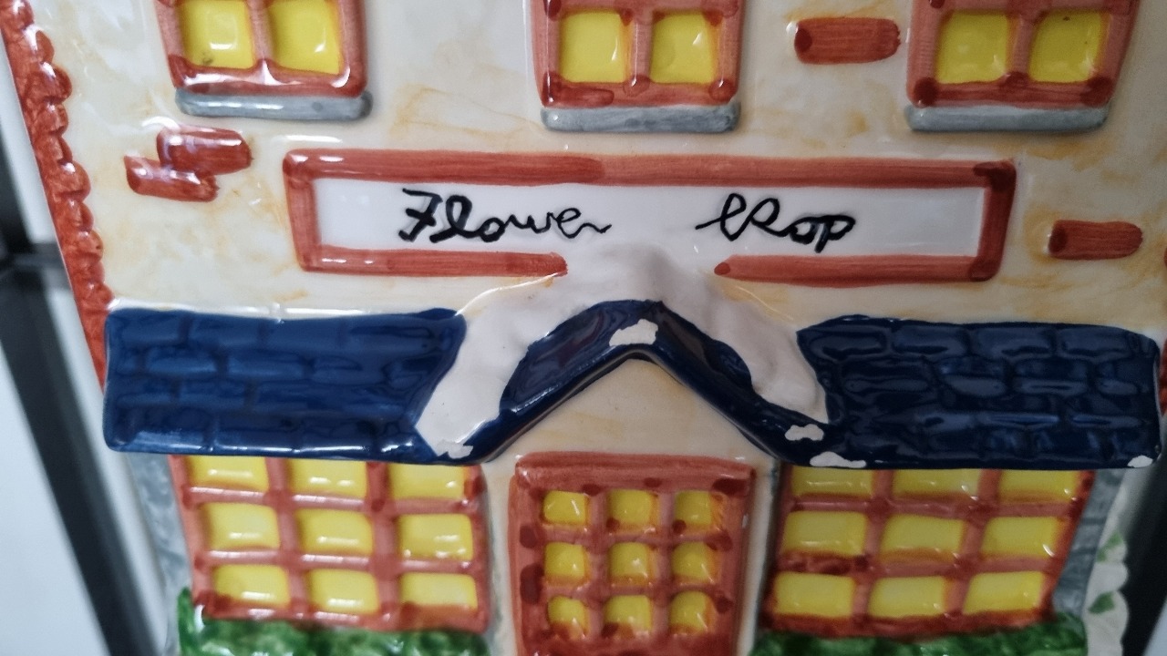 Casa galletas cerámica Flower Shop - Imagen 6