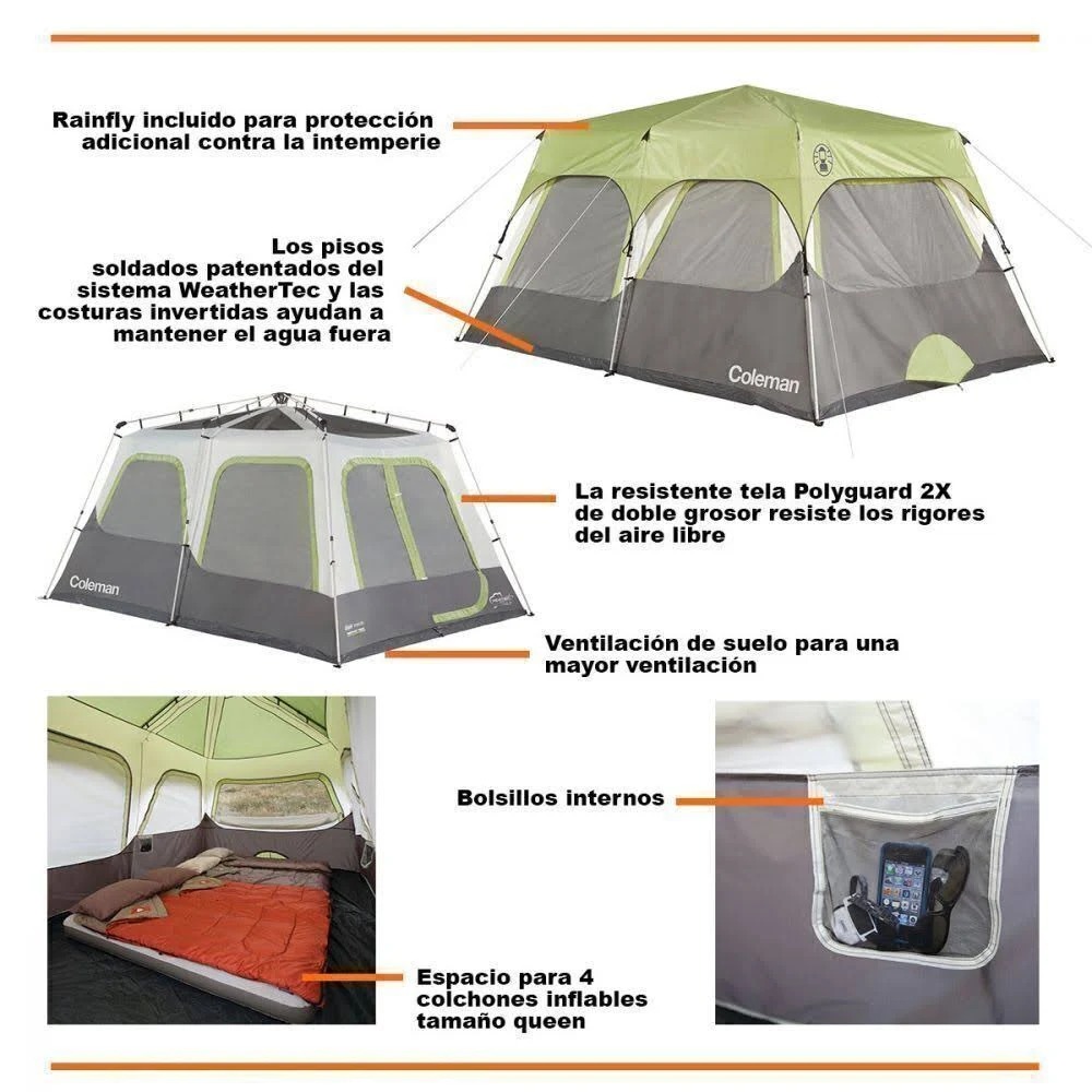 Carpa Coleman instant signature - Imagen 5