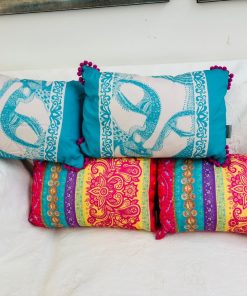 Set 4 cojines coloridos Inés Johnson