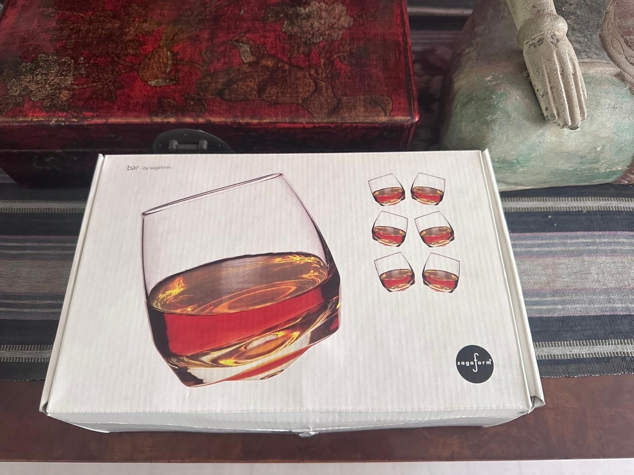 Set 6 vasos whisky Sagaform
