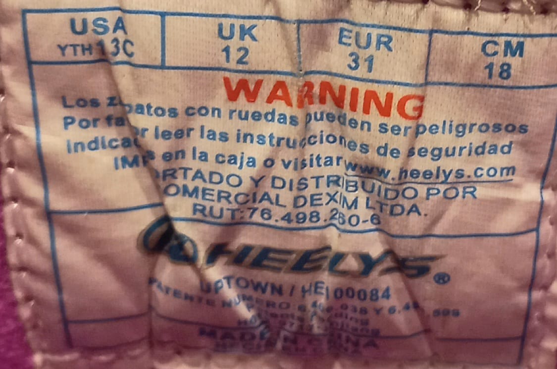 Zapatillas infantiles con ruedas heelys - Imagen 2