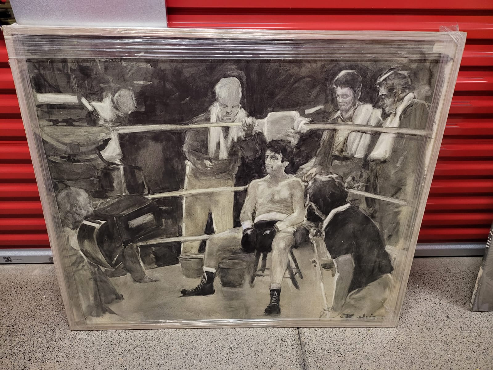 Cuadro boxeo de José Rodríguez - Imagen 3