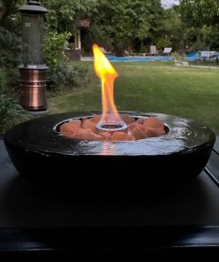 Fogón decorativo de cemento