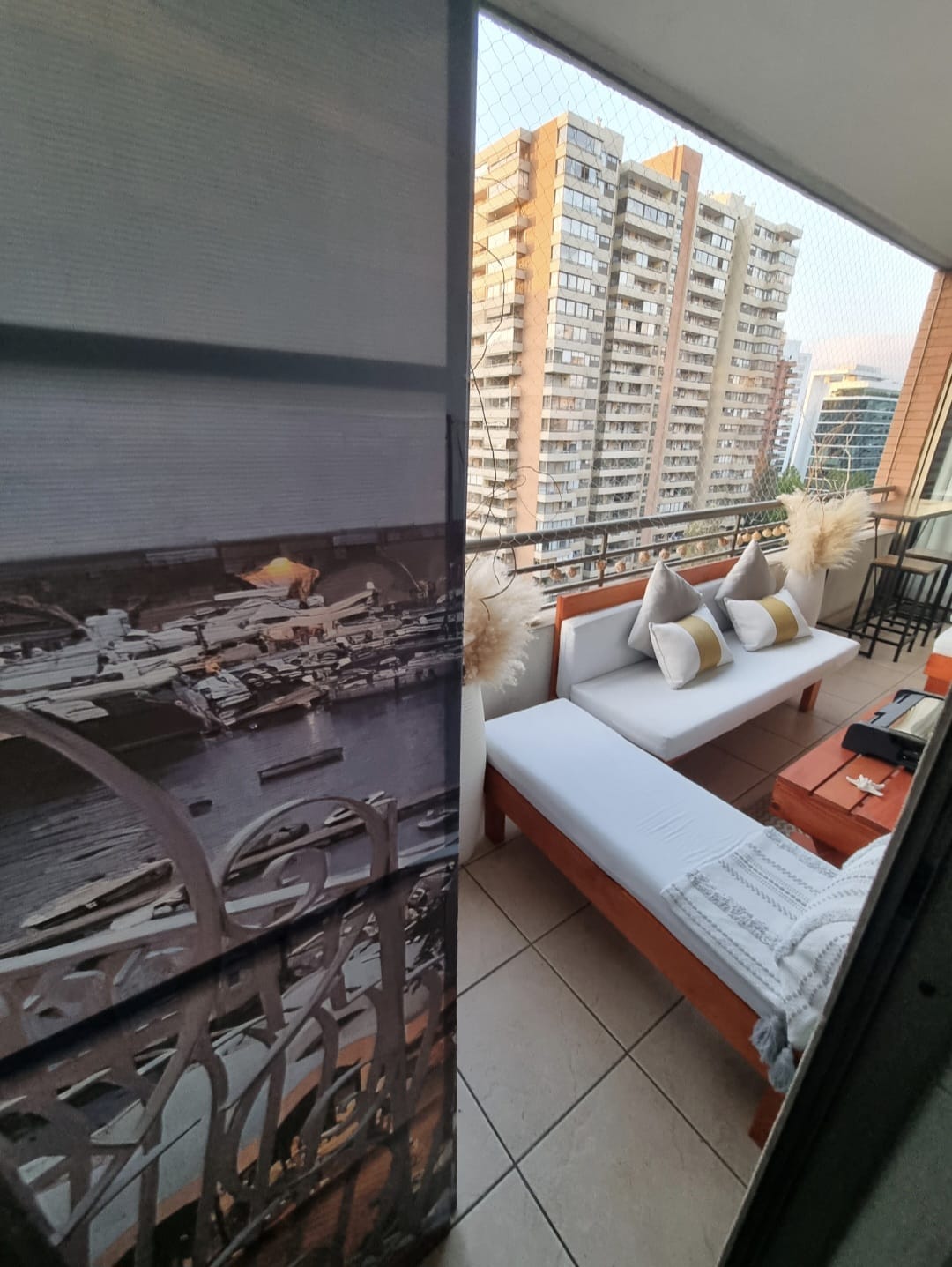 Juego de terraza 4 piezas madera pallet - Imagen 2