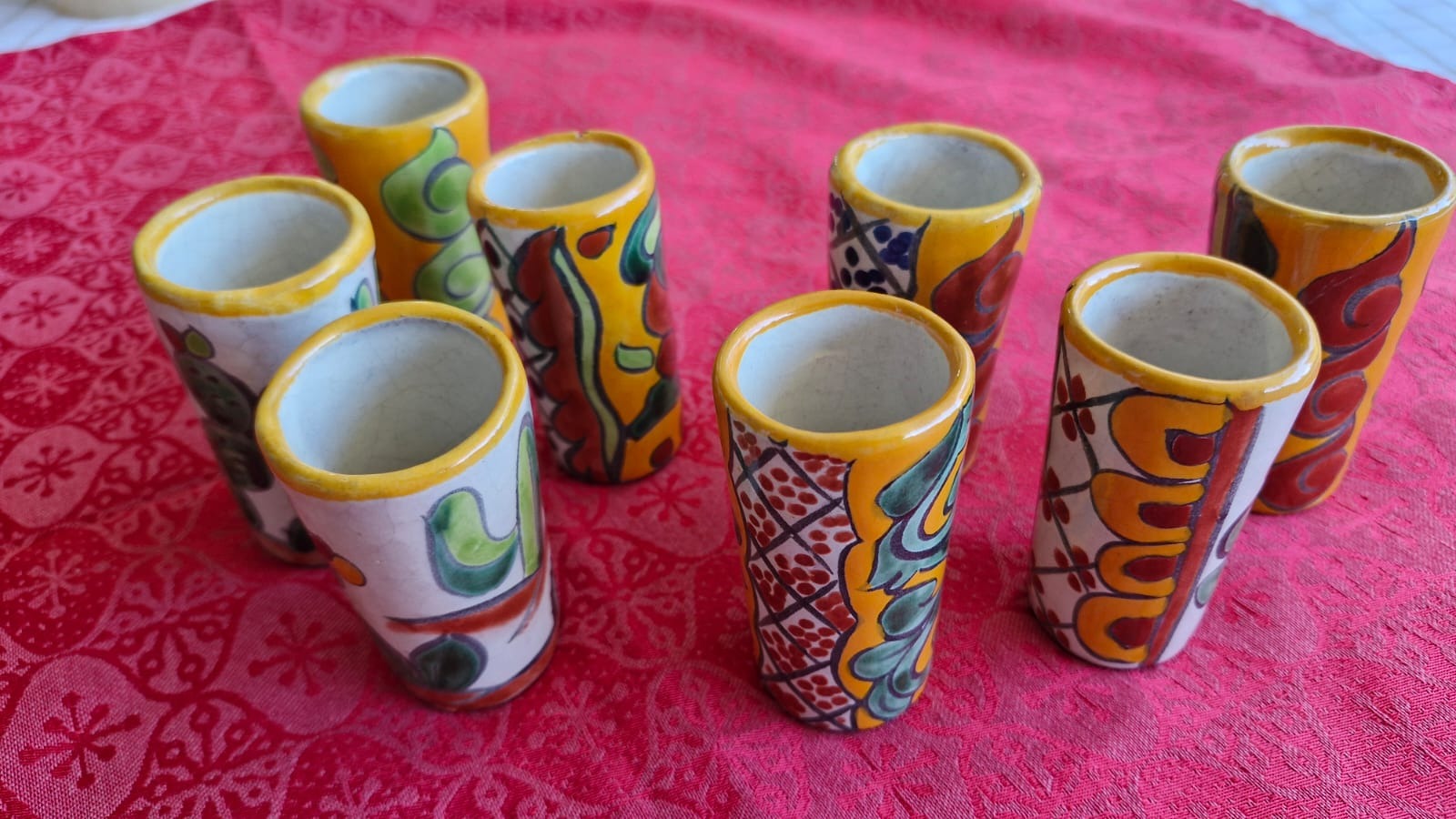 Set 8 vasos tequila mexicanos - Imagen 2