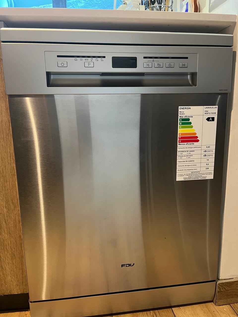 Lavavajillas FDV Acqua 14 cubiertos