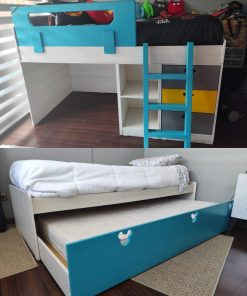 Camarote triple en L 1.5 plazas