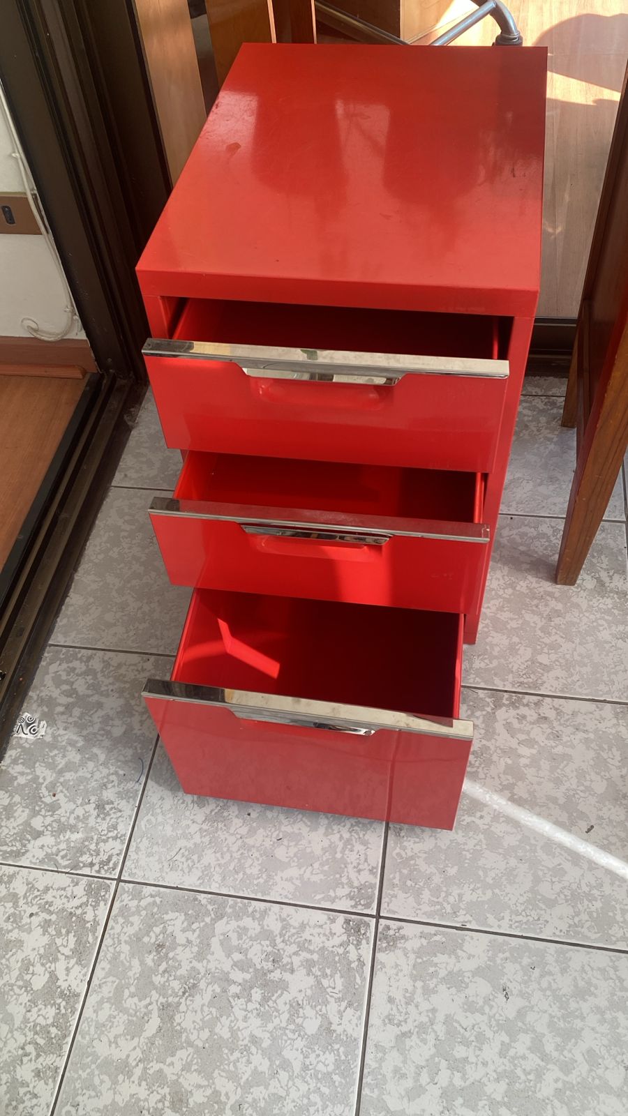 Kardex rojo 2 cajones - Imagen 3