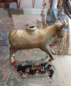 Toro sagrado hinduismo bronce