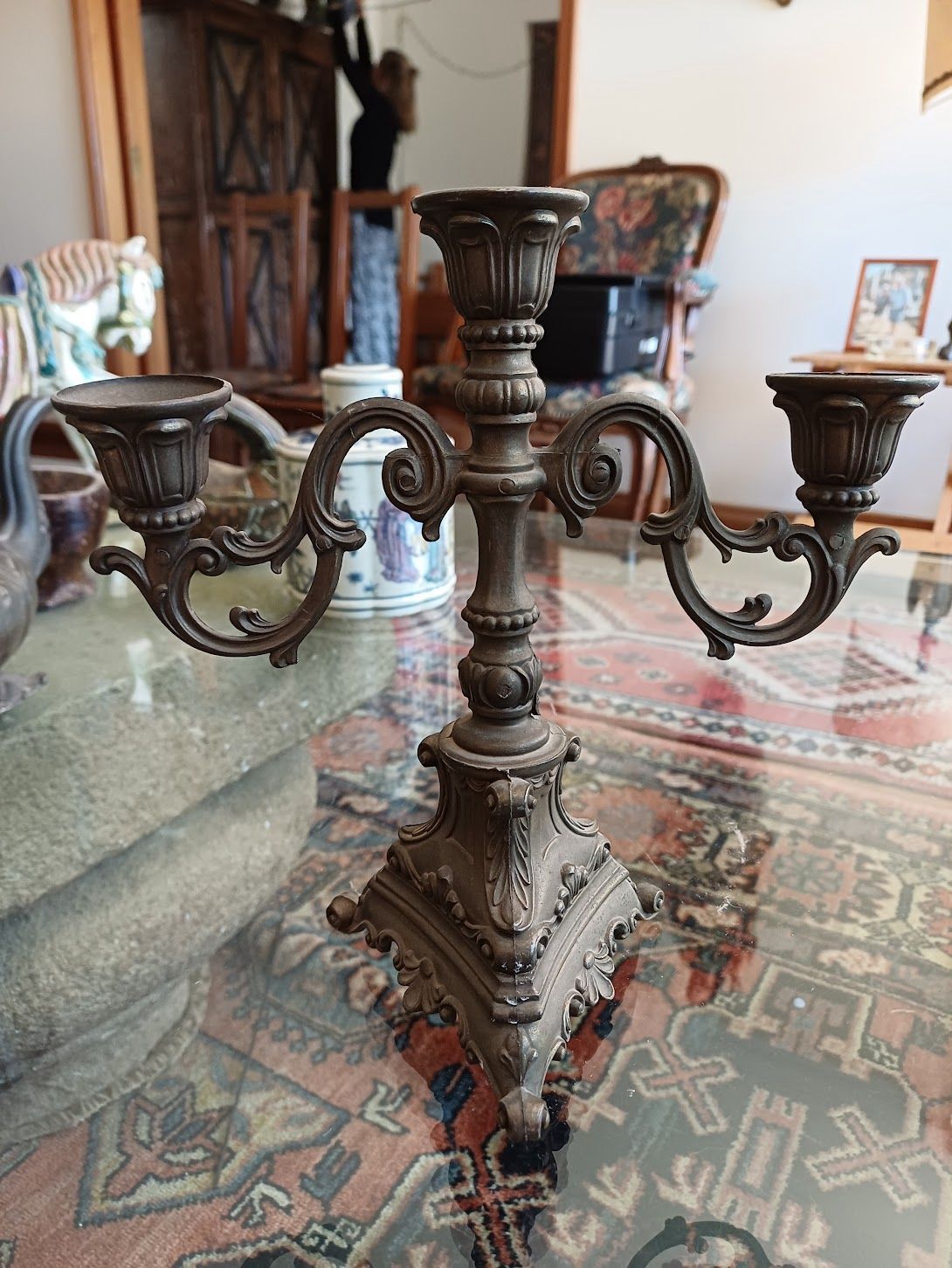 Candelabro 3 luces - Imagen 2