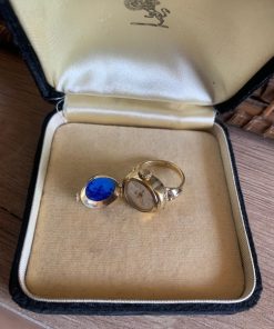 Anillo reloj enchapado oro 18K suizo Bucherer