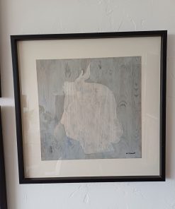 Cuadro perfil M Schmidt enmarcado