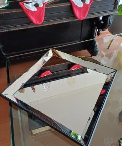 Bandeja espejada efecto vintage